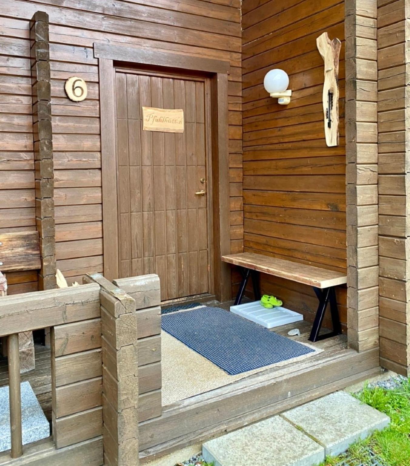 Ferienhaus Nr 6, Typ A, Feriendorf Jägerpark, Bayerischer Wald Viechtach Exterior foto