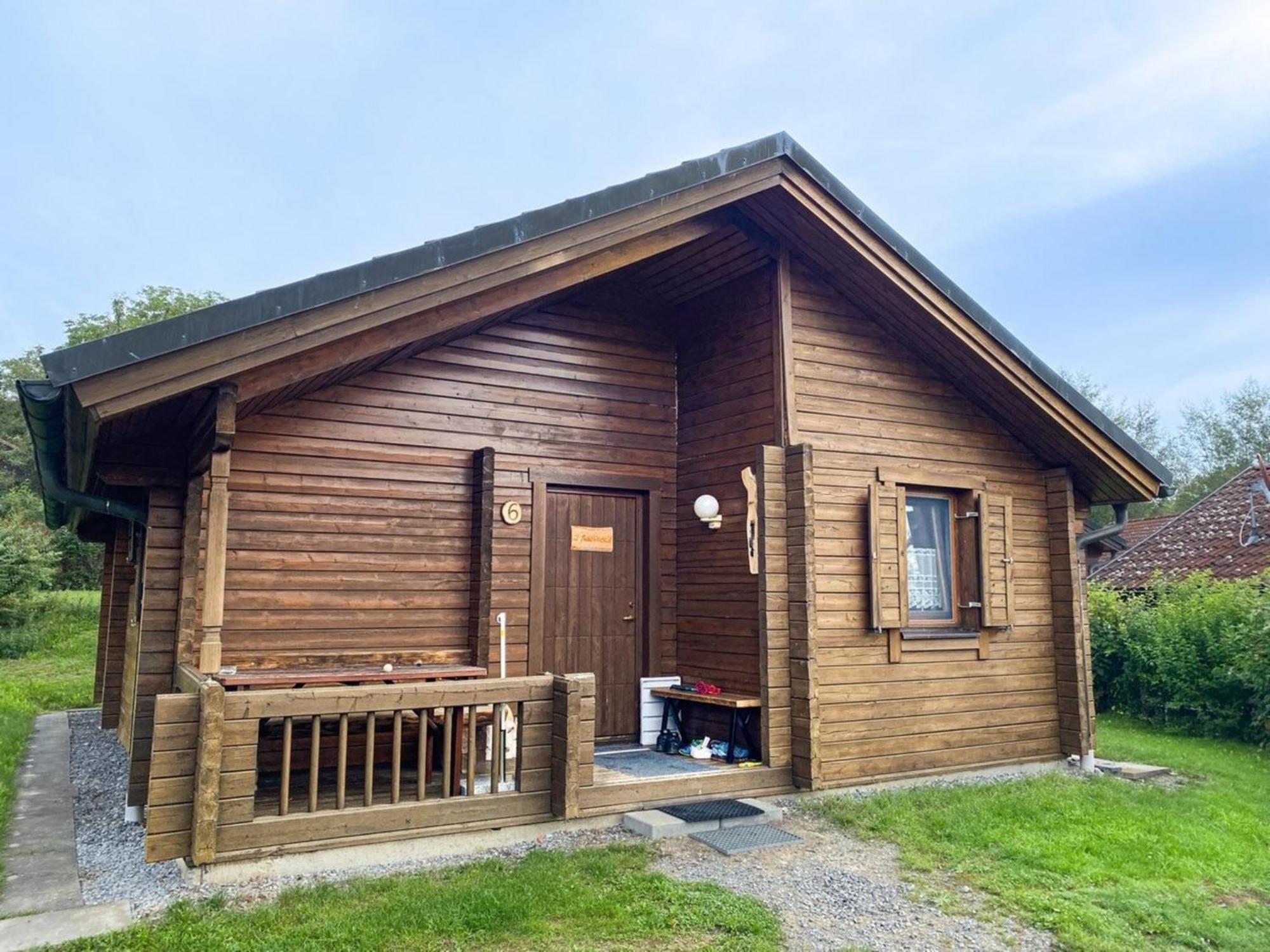 Ferienhaus Nr 6, Typ A, Feriendorf Jägerpark, Bayerischer Wald Viechtach Exterior foto